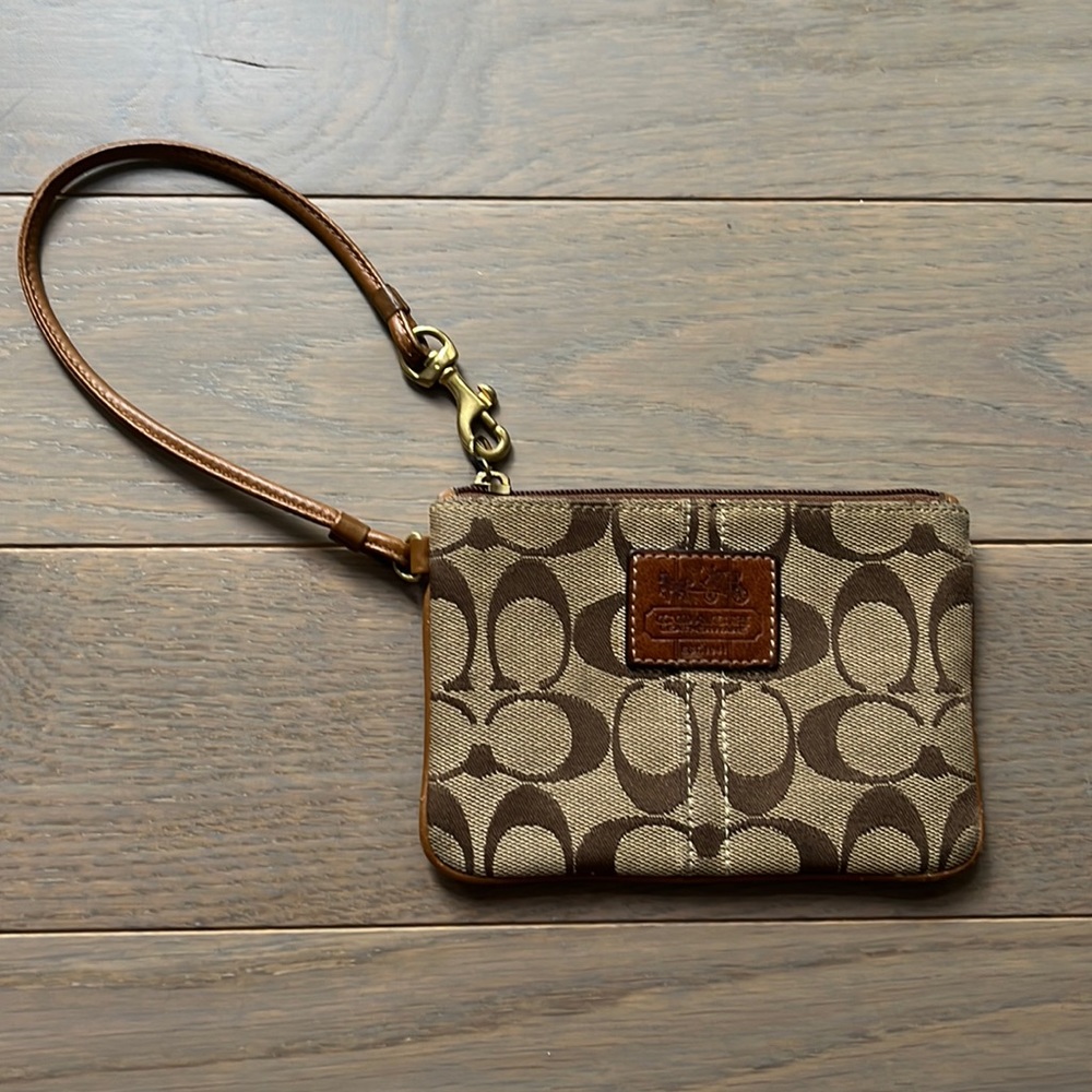Original Coach Wristlet
